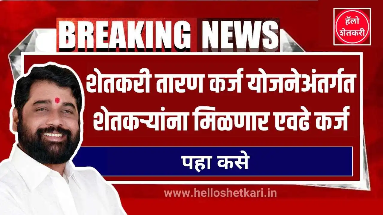 Shetkari Karj Yojana: शेतकरी तारण कर्ज योजनेअंतर्गत शेतकऱ्यांना मिळणार एवढे कर्ज, पहा कसे